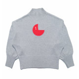 Turtleneck cashmere wool blend jumper