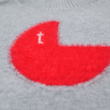 Turtleneck cashmere wool blend jumper