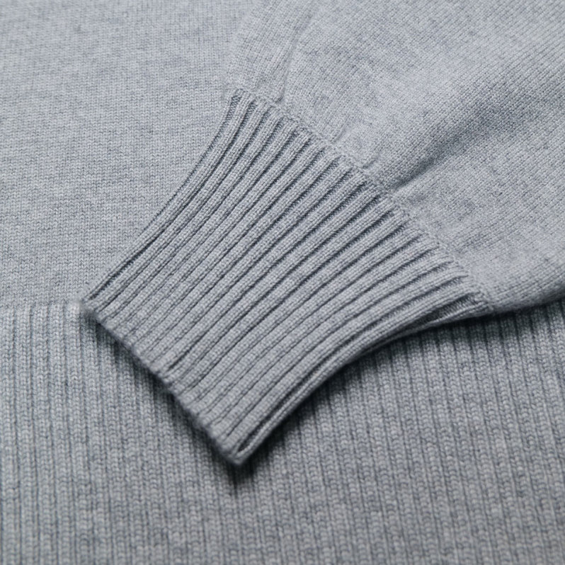 Turtleneck cashmere wool blend jumper