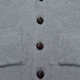 Cashmere Wool Blend Cardigan