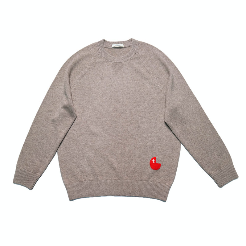 Cashmere wool blend pullover