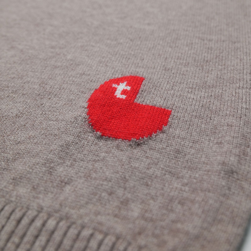 Cashmere wool blend pullover