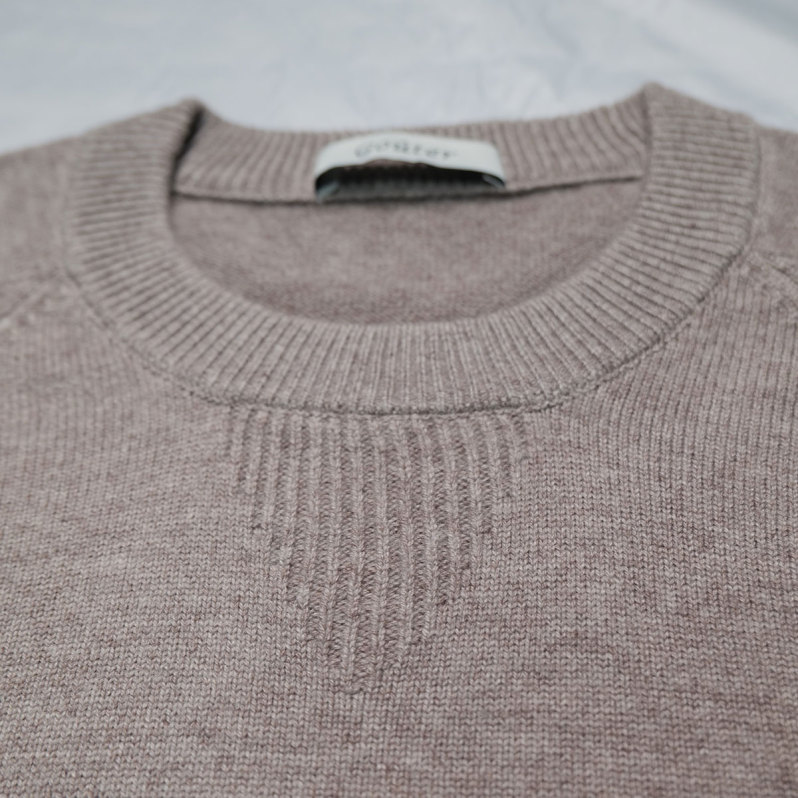 Cashmere wool blend pullover
