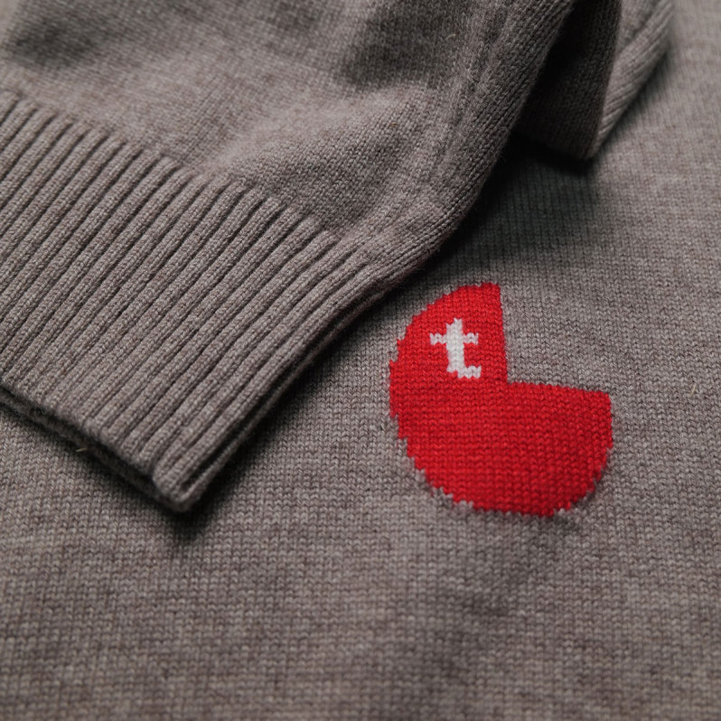 Cashmere wool blend pullover