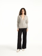 Ribbed wool sweater