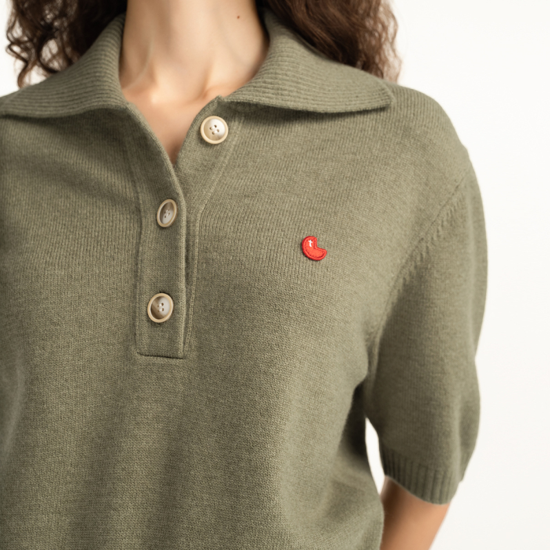 Wool Polo Shirt