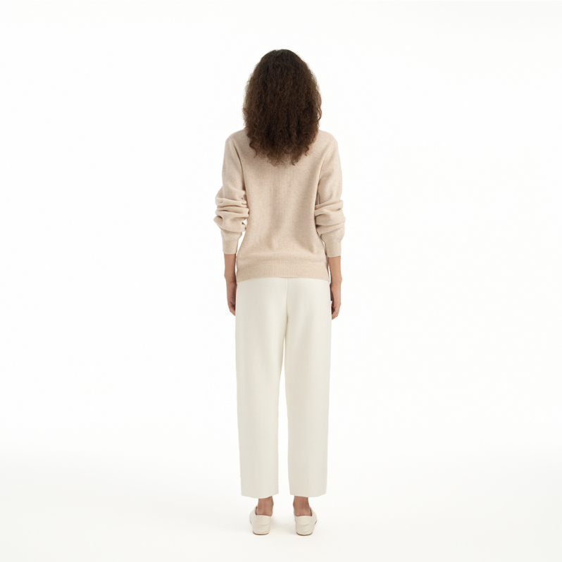 Ribbed wool sweater