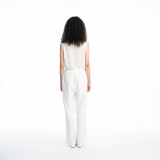 LACE-KNIT VEST